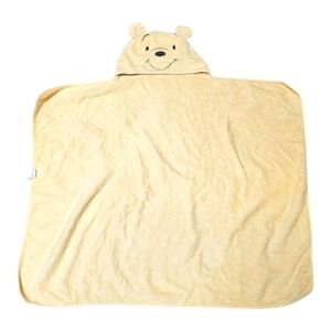 Disney Baby Soft Yellow Winnie the Pooh Hooded Bath Wrap